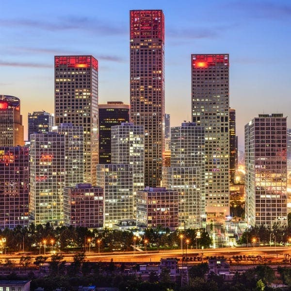 Asia skyline