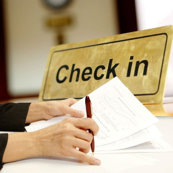 Check in