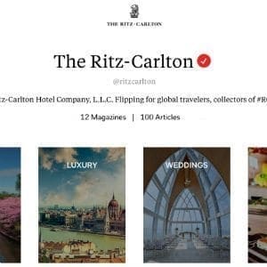 Ritz-Carlton Flipboard