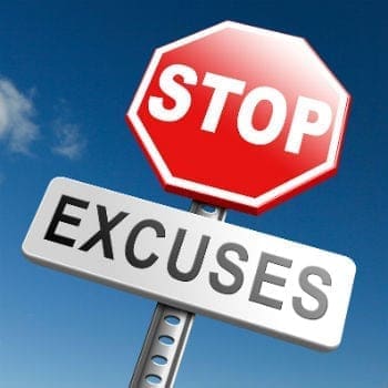 No excuses
