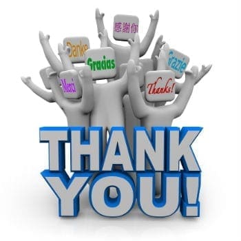 Thank you response